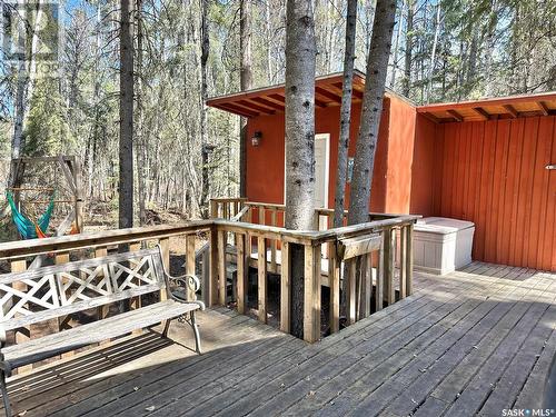 58 Chamakese Resort, Chitek Lake, Chitek Lake, SK - Outdoor With Deck Patio Veranda With Exterior