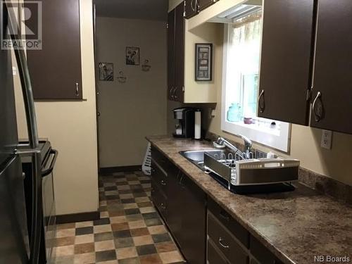 3 Banks Street, Florenceville-Bristol, NB - Indoor Photo Showing Kitchen With Double Sink