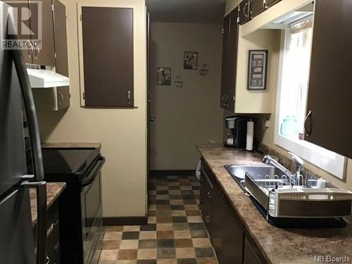 3 Banks Street, Florenceville-Bristol, NB - Indoor Photo Showing Kitchen With Double Sink