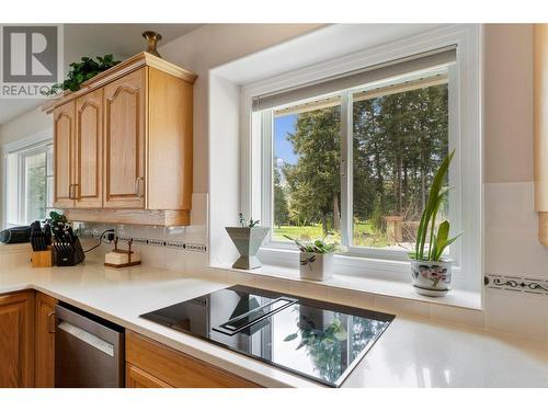 2602 Golf Course Drive, Blind Bay, BC - Indoor Photo Showing Kitchen With Double Sink