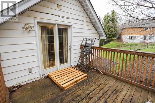 124 Trelawne Ave, Sault Ste. Marie, ON - Outdoor With Deck Patio Veranda With Exterior