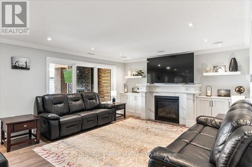 197 Balmy Beach Road, Georgian Bluffs, ON - Indoor Photo Showing Living Room With Fireplace