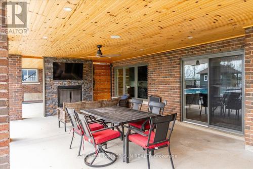 197 Balmy Beach Road, Georgian Bluffs, ON -  With Fireplace With Deck Patio Veranda With Exterior