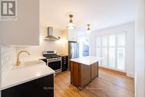 145 Springhurst Avenue, Toronto, ON - Indoor Photo Showing Kitchen With Upgraded Kitchen
