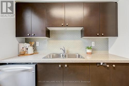 503 - 3 Michael Power Place, Toronto, ON - Indoor Photo Showing Kitchen With Double Sink