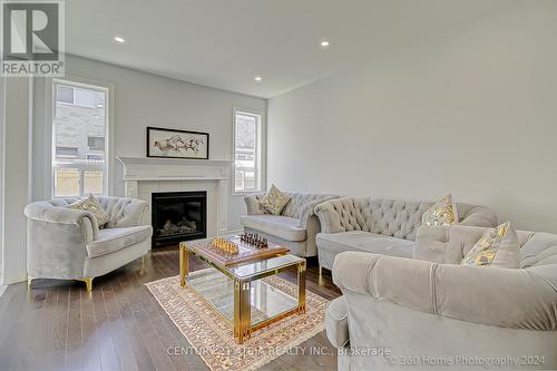 5 Clear Spring Avenue, Georgina, ON - Indoor Photo Showing Living Room With Fireplace