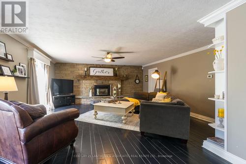 11 River Valley Road, Quinte West, ON - Indoor Photo Showing Living Room With Fireplace