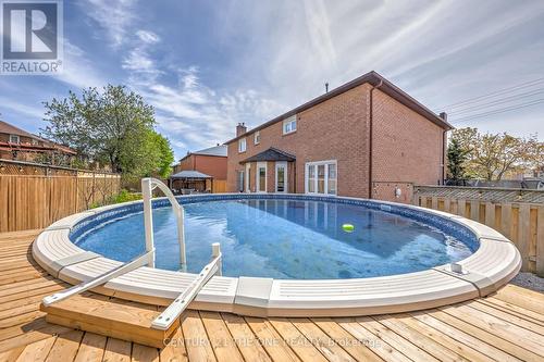 408 Elgin Mills Road W, Richmond Hill, ON - Outdoor With Above Ground Pool With Backyard With Exterior