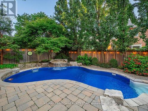 174 Tawny Crescent, Oakville, ON - Outdoor With In Ground Pool With Deck Patio Veranda With Backyard