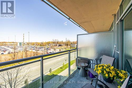 509 - 1600 Charles Street, Whitby, ON - Outdoor With Balcony With Exterior