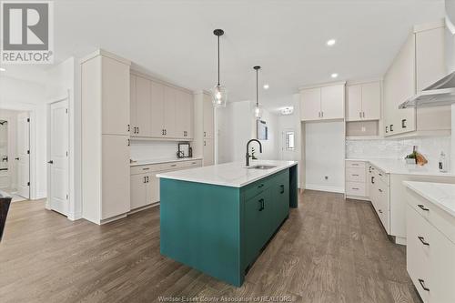 3198 Tullio Drive, Lasalle, ON - Indoor Photo Showing Kitchen With Upgraded Kitchen