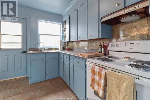 45 Frier St, Moncton, NB - Indoor Photo Showing Kitchen With Double Sink