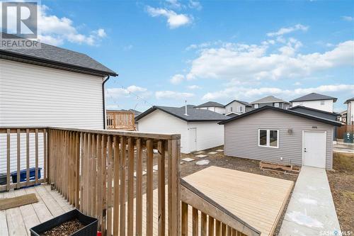119 Marlatte Crescent, Saskatoon, SK - Outdoor With Deck Patio Veranda With Exterior