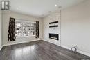 119 Marlatte Crescent, Saskatoon, SK  - Indoor Photo Showing Living Room With Fireplace 