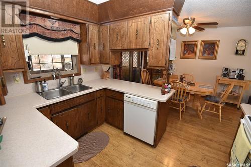 108 Watson Crescent, Nipawin, SK - Indoor Photo Showing Kitchen With Double Sink