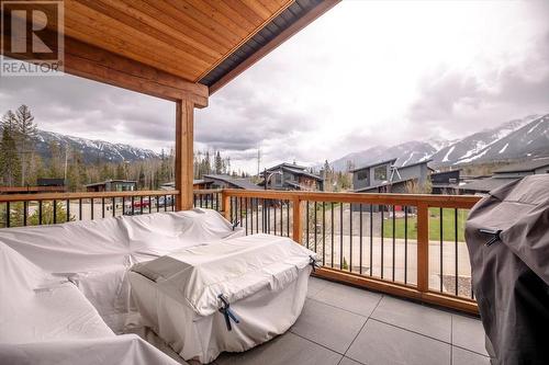 7 Single Track Way, Fernie, BC - Outdoor With Deck Patio Veranda With Exterior