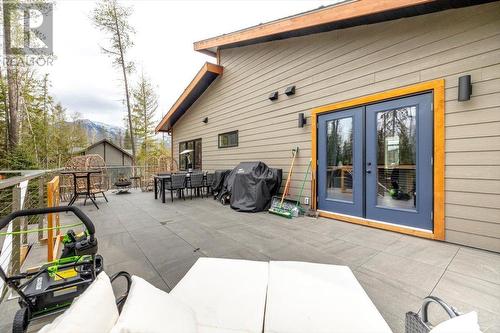 7 Single Track Way, Fernie, BC - Outdoor With Deck Patio Veranda With Exterior