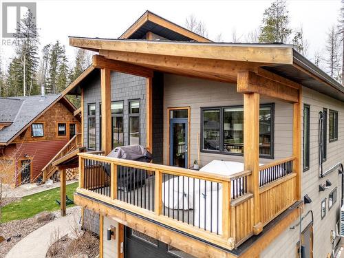 7 Single Track Way, Fernie, BC - Outdoor With Deck Patio Veranda With Exterior