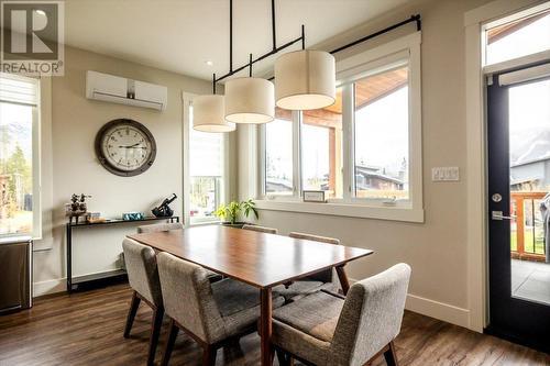 7 Single Track Way, Fernie, BC - Indoor Photo Showing Dining Room