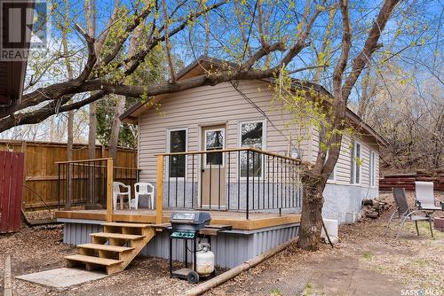 112 Green Avenue, Regina Beach, SK - Outdoor With Deck Patio Veranda With Exterior