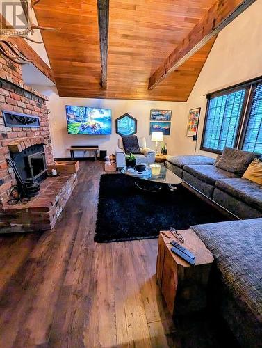 3025 Camozzi Road, Revelstoke, BC - Indoor With Fireplace