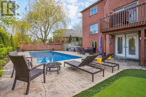 1360 Winterberry Drive, Burlington, ON - Outdoor With In Ground Pool With Exterior