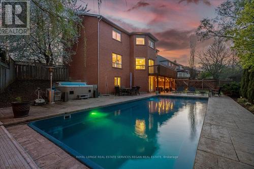 1360 Winterberry Drive, Burlington, ON - Outdoor With In Ground Pool