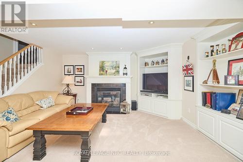 5 Evergreens Drive, Grimsby, ON - Indoor Photo Showing Living Room With Fireplace