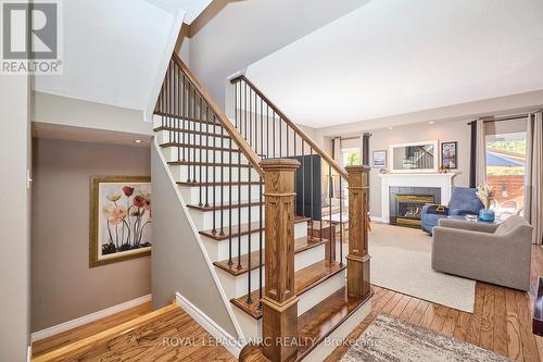 5 Evergreens Drive, Grimsby, ON - Indoor With Fireplace