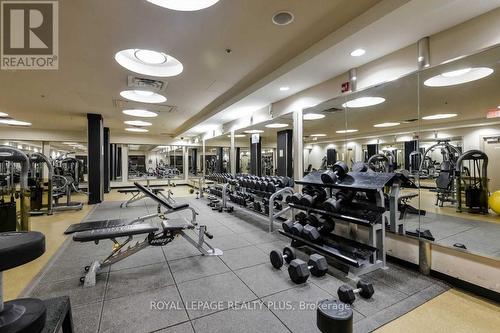 1103 - 90 Absolute Avenue, Mississauga, ON - Indoor Photo Showing Gym Room