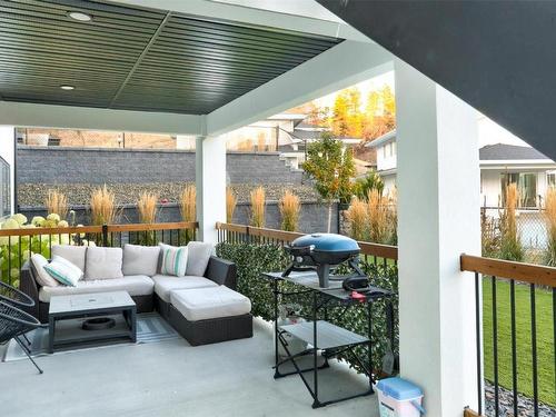 208 Skyland Drive, Kelowna, BC - Outdoor With Deck Patio Veranda With Exterior