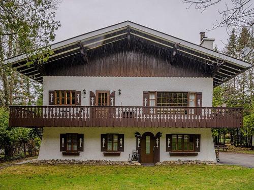 FaÃ§ade - 267 Ch. Des Bois-Blancs, Piedmont, QC - Outdoor With Deck Patio Veranda