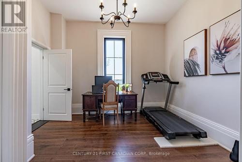11734 Petty Street, North Middlesex, ON - Indoor Photo Showing Gym Room
