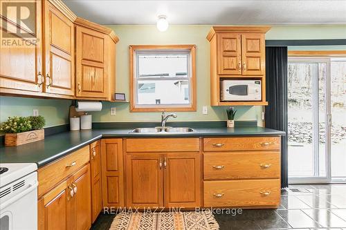 1055 Sugar Bush Lane, Minden Hills, ON - Indoor Photo Showing Kitchen With Double Sink