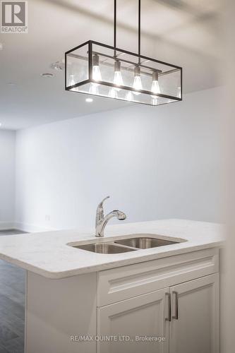 306 - 17 Cleave Avenue, Prince Edward County, ON - Indoor Photo Showing Kitchen With Double Sink