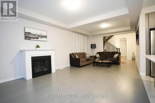 177 Leslie Davis Street, North Dumfries, ON - Indoor Photo Showing Living Room With Fireplace