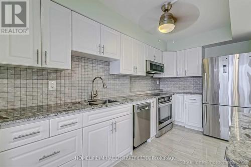 1108 - 1968 Main Street W, Hamilton, ON - Indoor Photo Showing Kitchen With Upgraded Kitchen