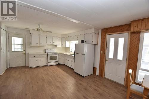 3311 Highway 17, Spragge, ON - Indoor Photo Showing Kitchen With Double Sink