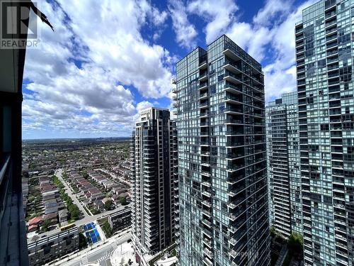 3006 - 510 Curran Place, Mississauga, ON - Outdoor With Facade