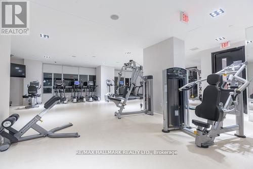 3605 - 56 Annie Craig Drive, Toronto, ON - Indoor Photo Showing Gym Room