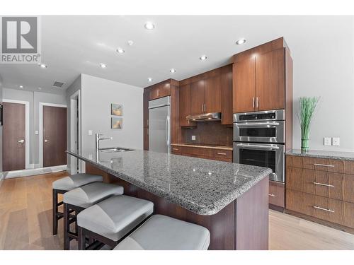 326 Mara Lake Lane Unit# 206, Sicamous, BC - Indoor Photo Showing Kitchen With Upgraded Kitchen