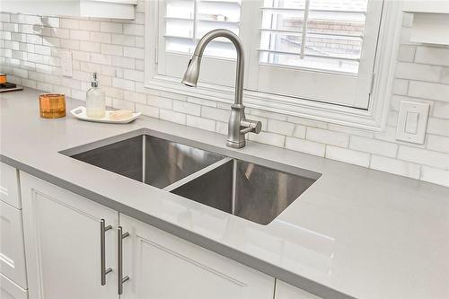 273 Highland Road W, Stoney Creek, ON - Indoor Photo Showing Kitchen With Double Sink