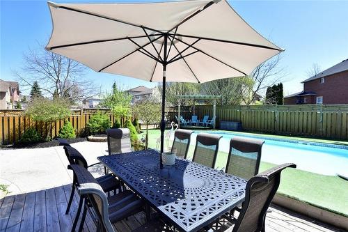273 Highland Road W, Stoney Creek, ON - Outdoor With In Ground Pool With Deck Patio Veranda