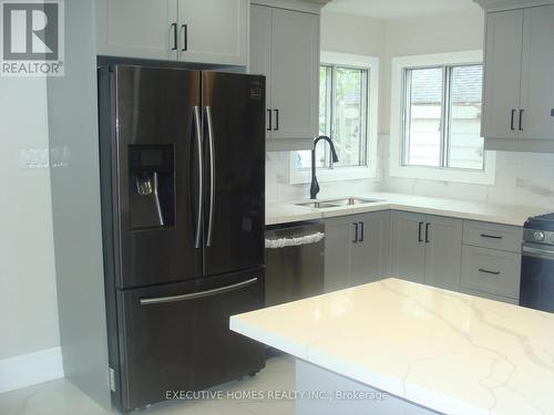 19 York Street, Ajax, ON - Indoor Photo Showing Kitchen With Double Sink With Upgraded Kitchen