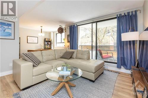 470 Laurier Avenue W Unit#205, Ottawa, ON - Indoor Photo Showing Living Room