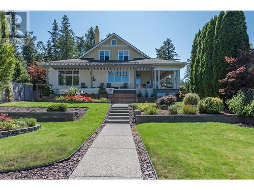 9739 Delcliffe Road, Vernon, BC - Outdoor With Deck Patio Veranda With Facade