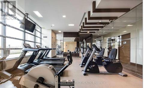 525 - 35 Brian Peck Crescent S, Toronto, ON - Indoor Photo Showing Gym Room