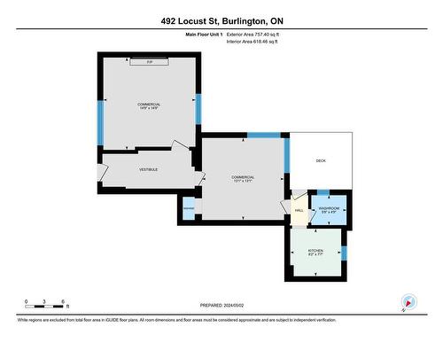 unit 1 floor plan - 492 Locust Street, Burlington, ON - Other