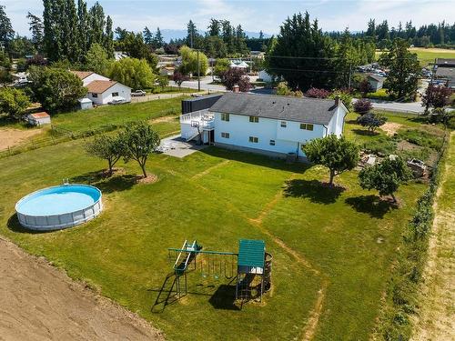 4425 Happy Valley Rd, Metchosin, BC - Outdoor With Above Ground Pool