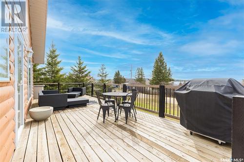 671 Poplar Crescent, Aquadeo, Jackfish Lake, SK - Outdoor With Deck Patio Veranda With Exterior